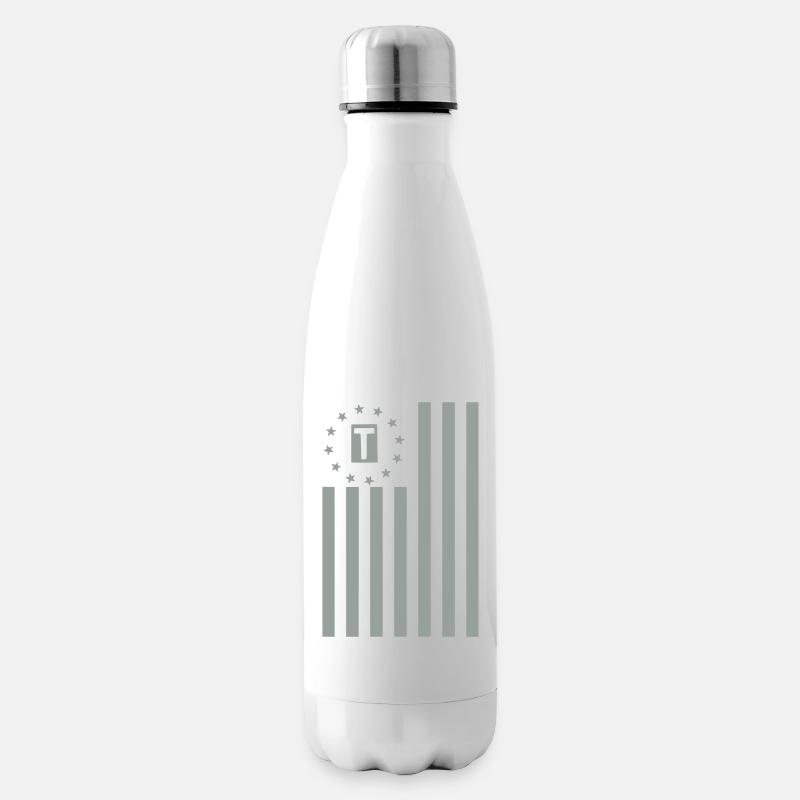 Us Thirteen - Bouteille isotherme - blanc