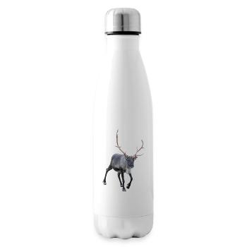 Reindeer - Insulated Water Bottle - white - Right