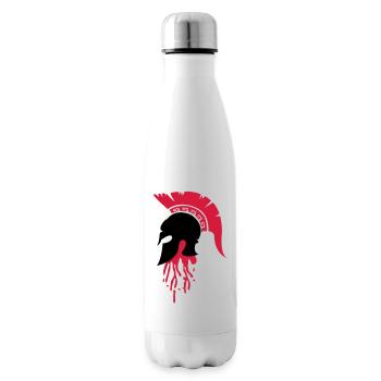 sparta_helm_blood - Insulated Water Bottle - white - Right