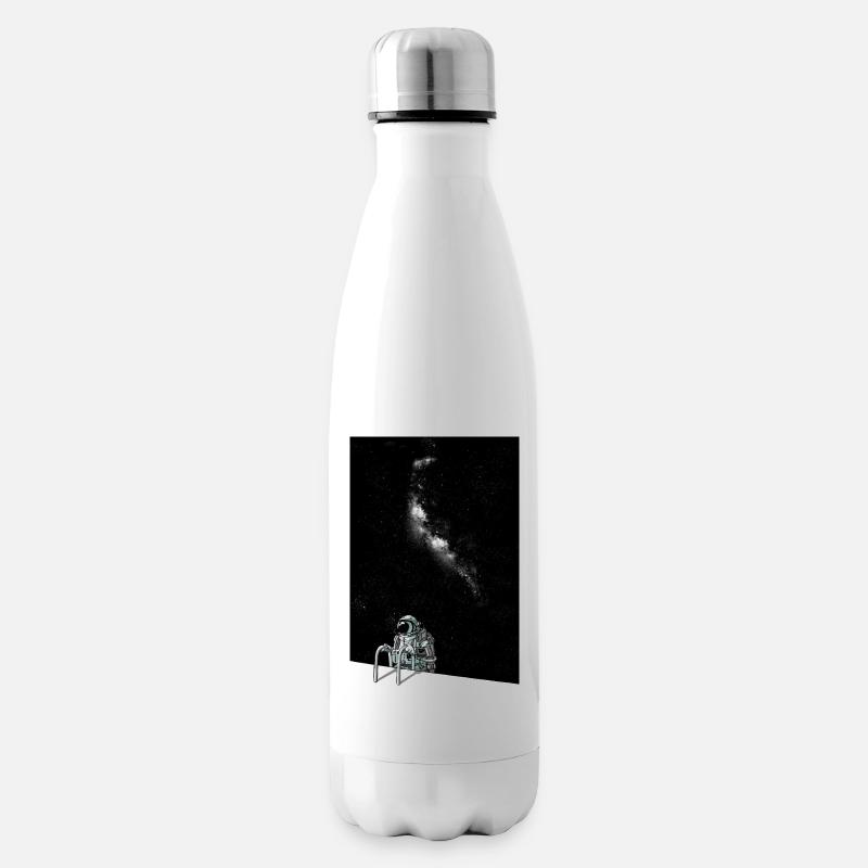 Das große Bad - Isolierflasche - Weiß