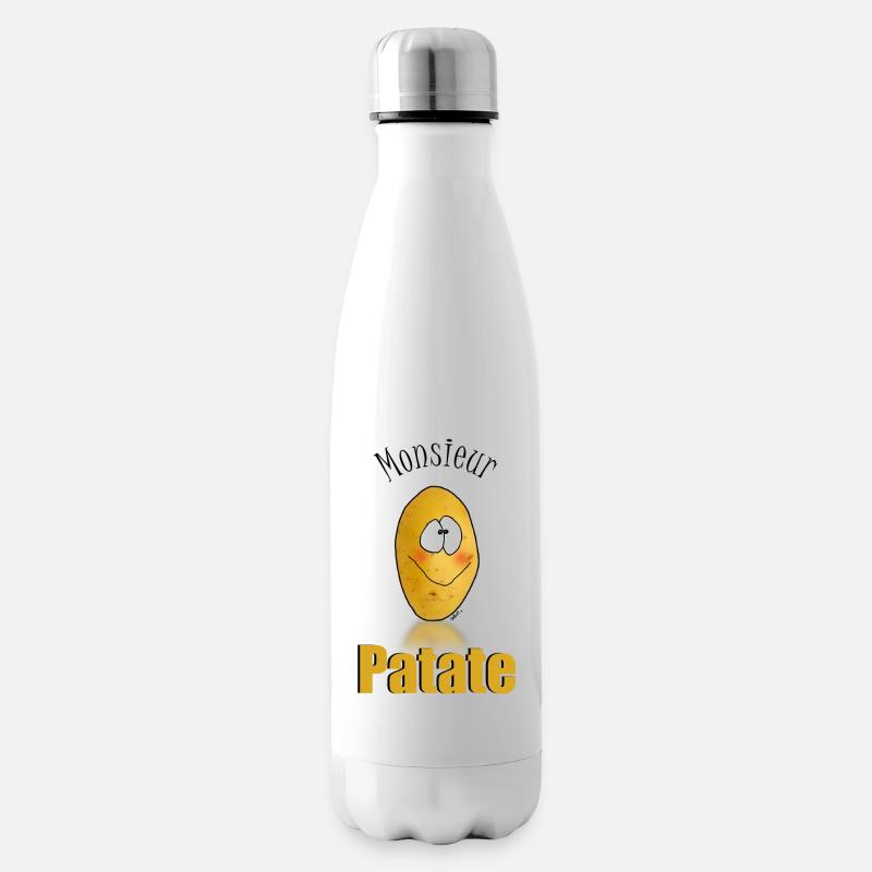 Mr Patate - Isolierflasche - Weiß