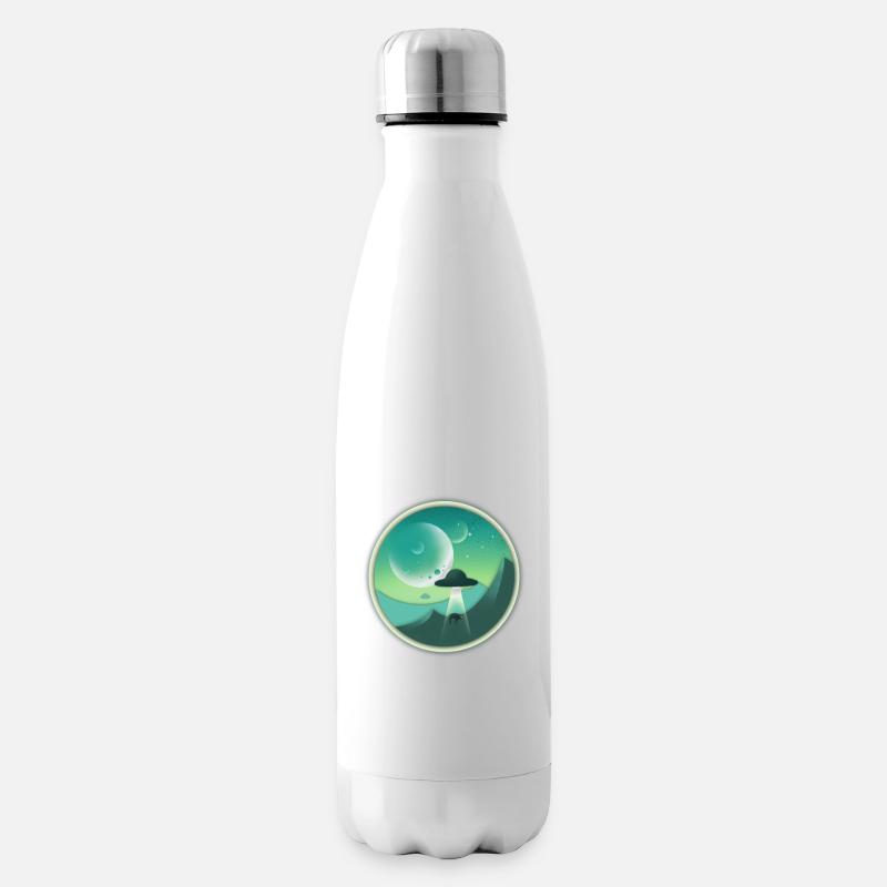 Planète X. Enlèvement dans la nuit de - Bouteille isotherme - blanc