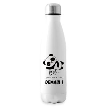 Panda Tranquille - Bouteille isotherme - blanc - Droite