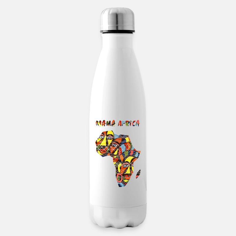 Mama Afrika - Isolierflasche - Weiß