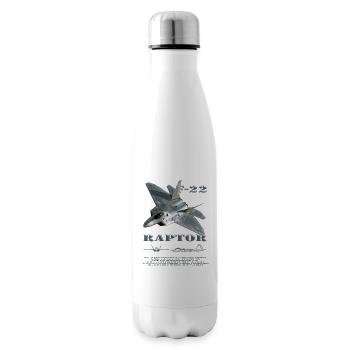 F22 2 - 2102 - Bouteille isotherme - blanc - Droite