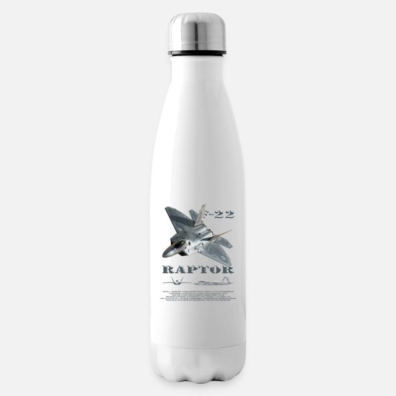 F22 2 - 2102 - Bouteille isotherme - blanc