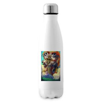 dragon - Insulated Water Bottle - white - Right