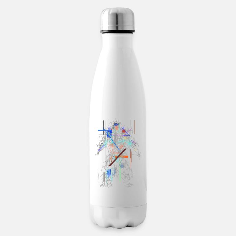 Scifi - Abstrakt / Futurismus - Isolierflasche - Weiß