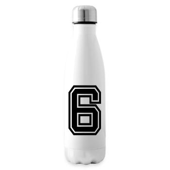 6 - Isolierflasche - Weiß - Rechts