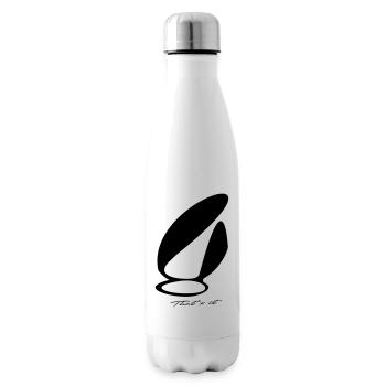 Osterhase, Frohe Ostern - Isolierflasche - Weiß - Rechts