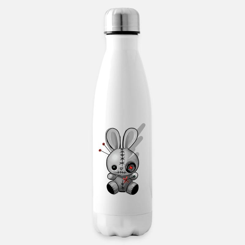 Kaninchen - Isolierflasche - Weiß