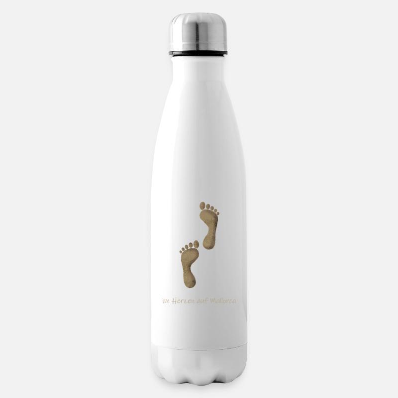 Mallorca Sand - Isolierflasche - Weiß