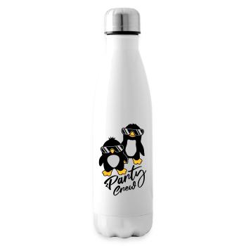Amis de l’équipage de pingouin - Bouteille isotherme - blanc - Droite