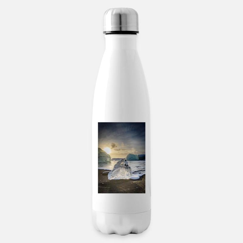 Eiszapfen - Isolierflasche - Weiß