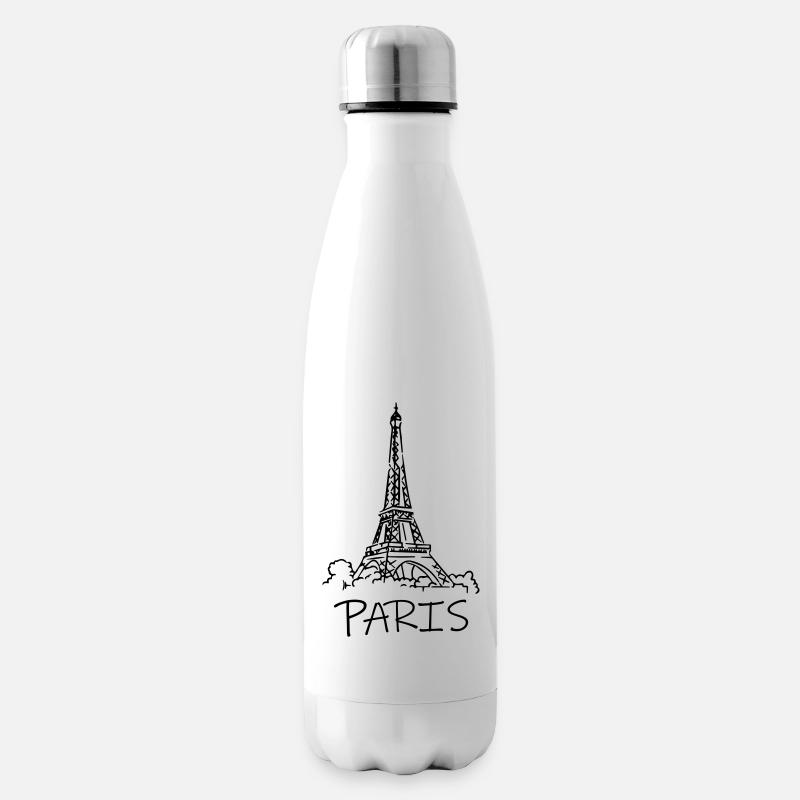 PARIS - Isolierflasche - Weiß
