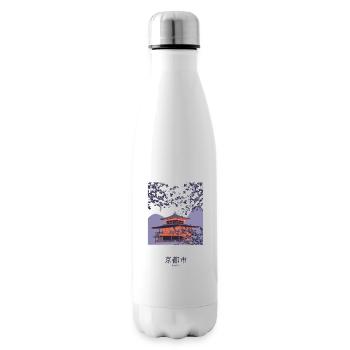 Welcome to Kyoto - Insulated Water Bottle - white - Right