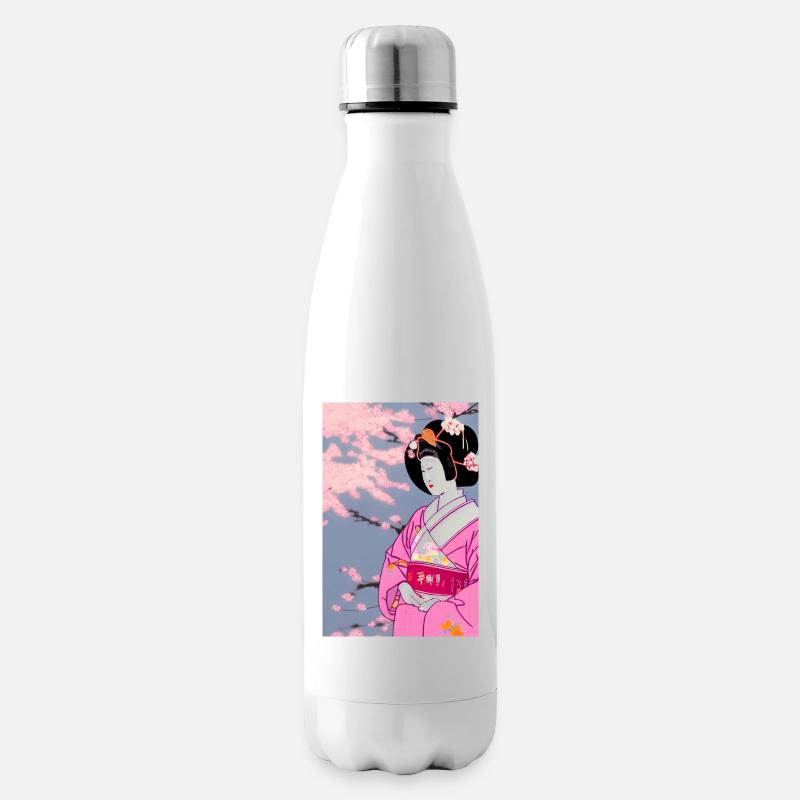 Geisha 3 - Bouteille isotherme - blanc