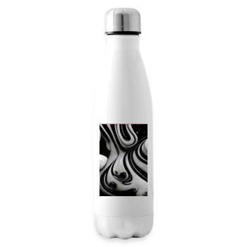 Black and White Liquids - Isolierflasche - Weiß - Rechts