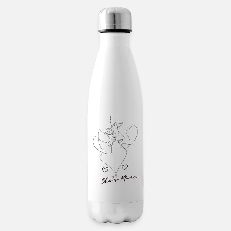 Sie gehört mir - Isolierflasche - Weiß