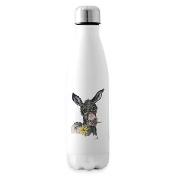 Esel "Bruno" - Isolierflasche - Weiß - Rechts