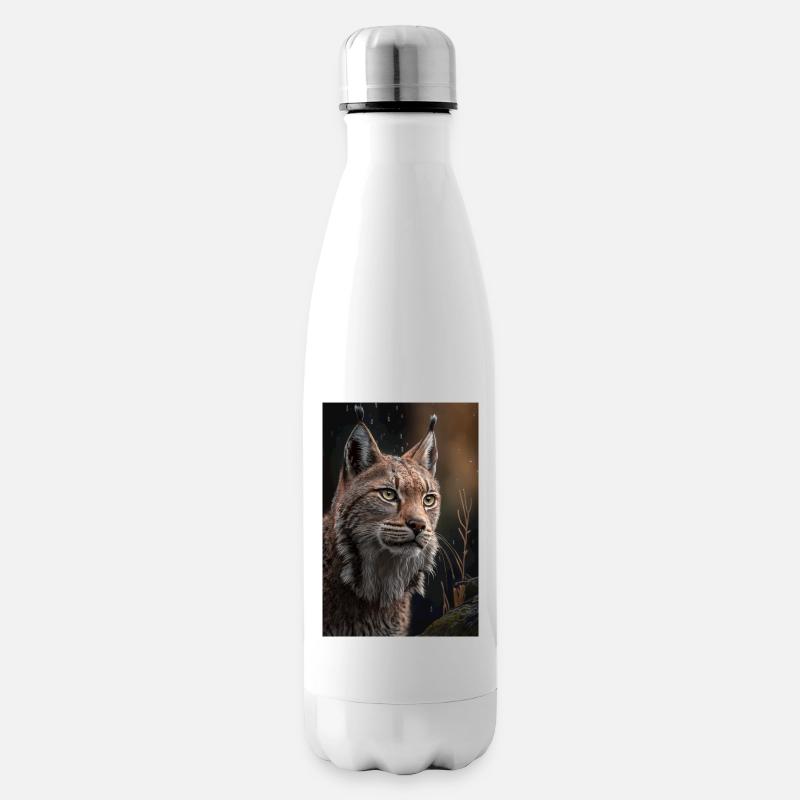 Luchs - Isolierflasche - Weiß