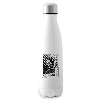 Ghost of Matsue Castle - Insulated Water Bottle - white - Right