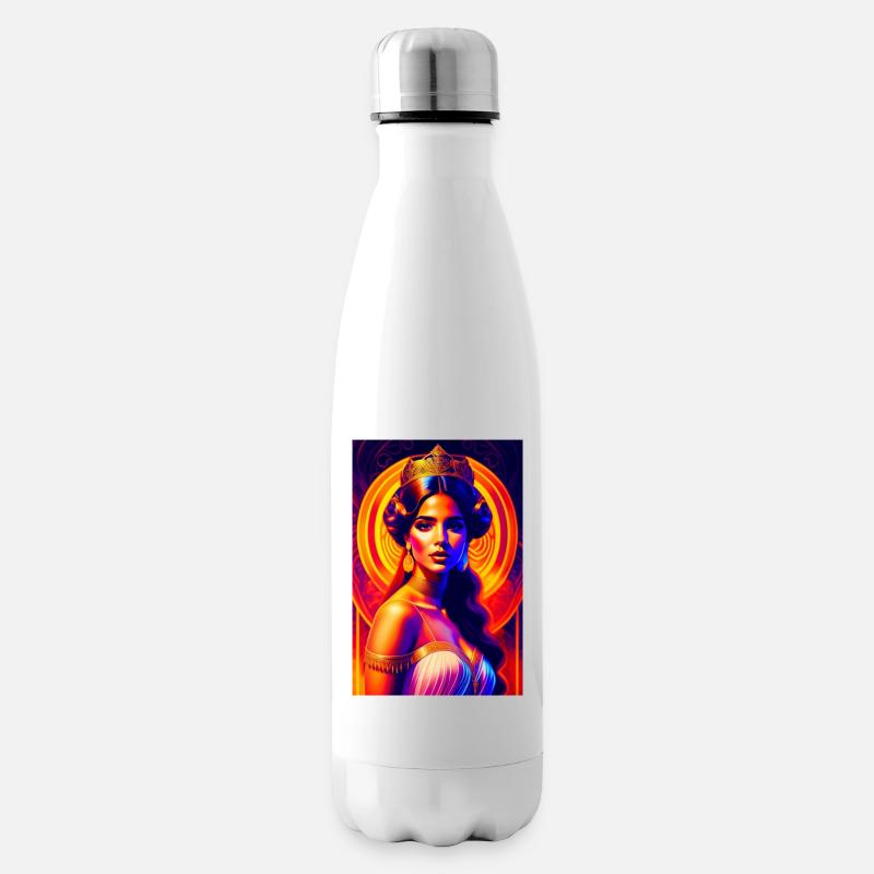 Anitta als Prinzessin im griechischen Jugendstil - Isolierflasche - Weiß