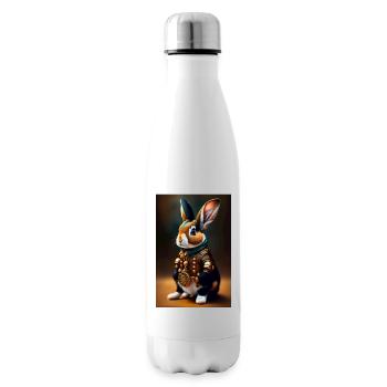 Rabbit 3D - Insulated Water Bottle - white - Right