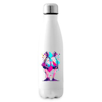 Anime Aesthetics Headphones Twins - Isolierflasche - Weiß - Rechts