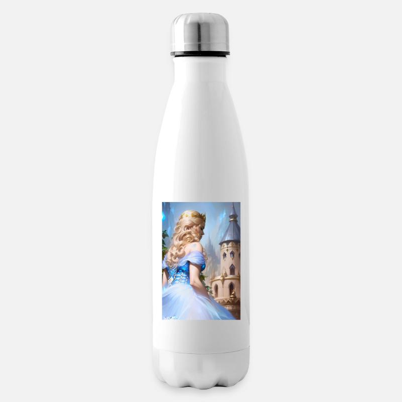 Prinzessin - Isolierflasche - Weiß
