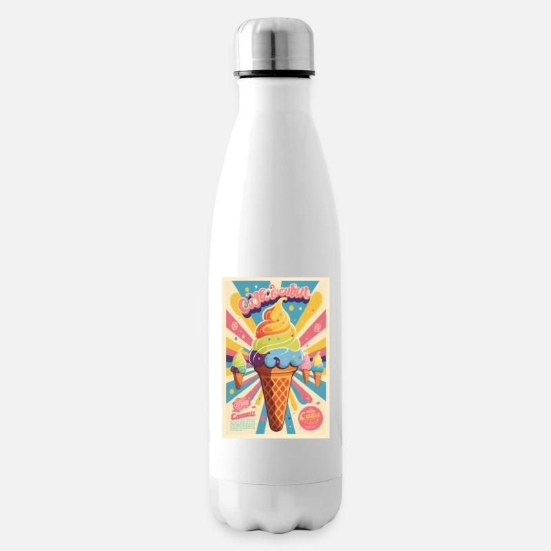 icecream style - Bouteille isotherme - blanc