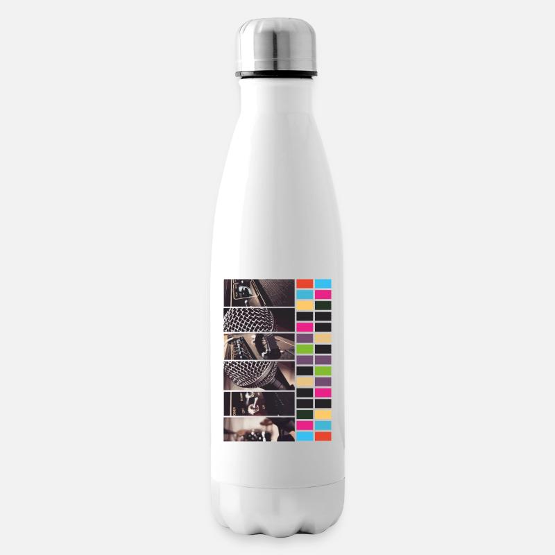 Farbpalette - Isolierflasche - Weiß