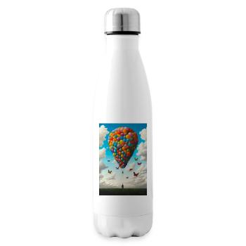 Ballooning - Insulated Water Bottle - white - Right