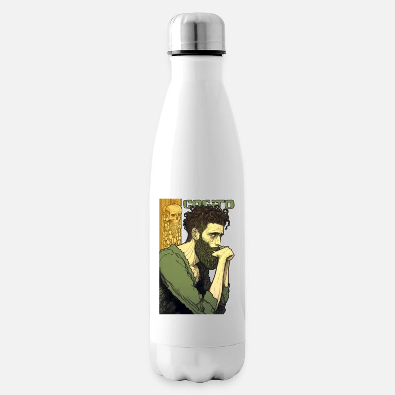 Cogito 03 - Insulated Water Bottle - white