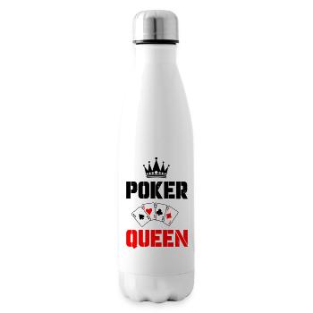 Poker Queen - Insulated Water Bottle - white - Right