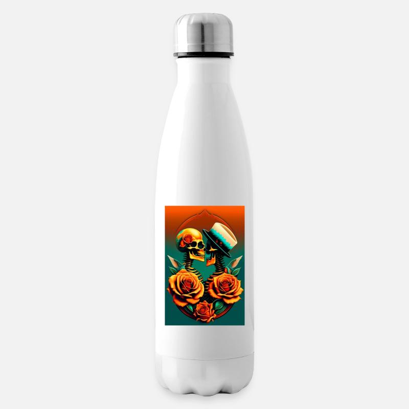 unendliche Liebe - Isolierflasche - Weiß