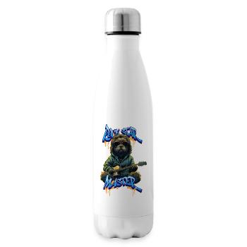 Chemise Cool Rock Star Chien - Rock Star Master - Bouteille isotherme - blanc - Droite