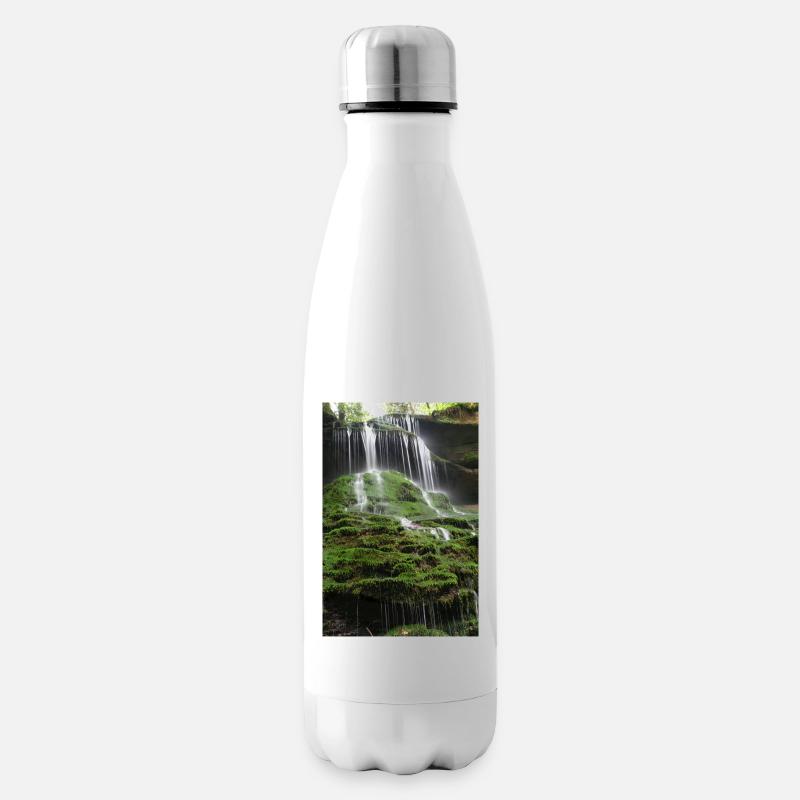 MOOSWASSERFALL HÖRSCHBACH BEI MURRHARDT - Isolierflasche - Weiß