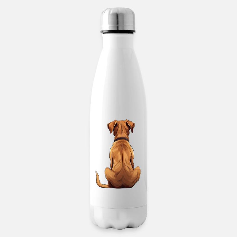 Rhodesian Ridgeback - Isolierflasche - Weiß