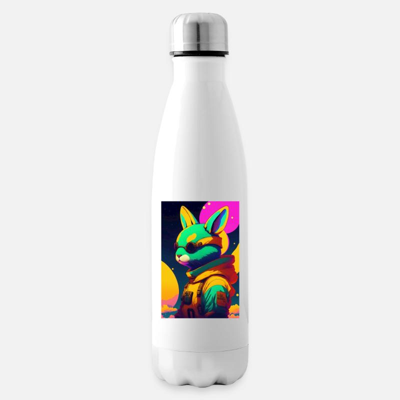Lapin astronomique - Bouteille isotherme - blanc