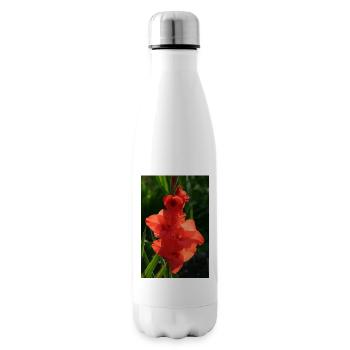 ROTE GLADIOLEN - Isolierflasche - Weiß - Rechts