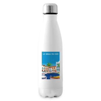 GRAU DU ROI - Bouteille isotherme - blanc - Droite