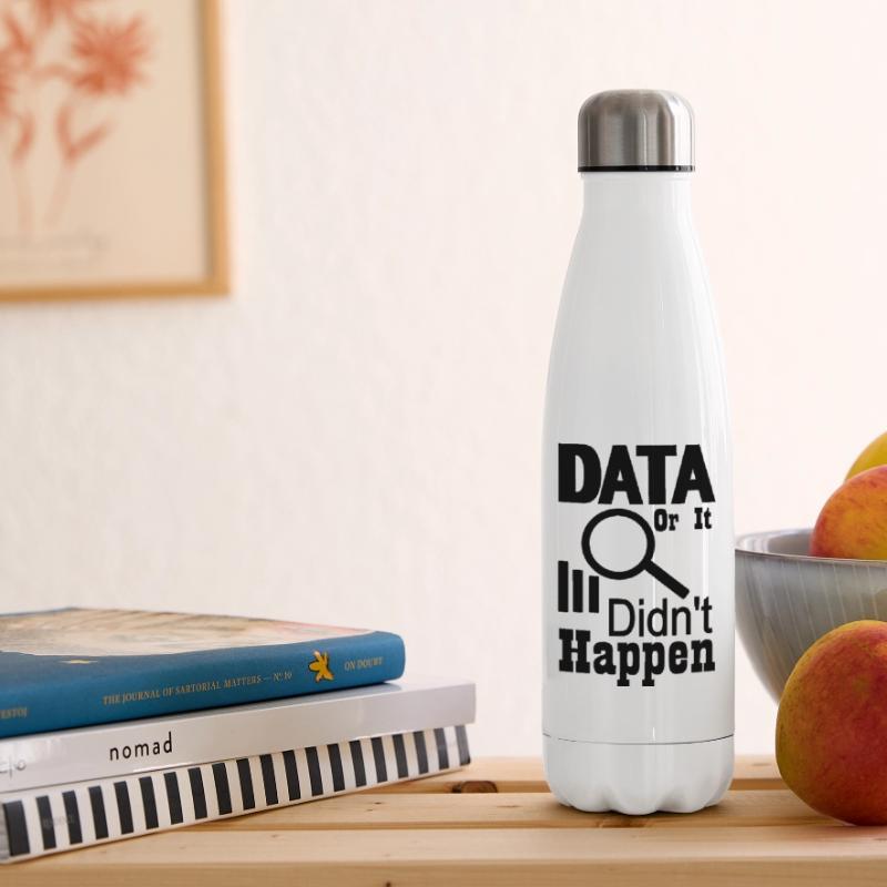 Daten oder es ist nicht passiert Isolierflasche