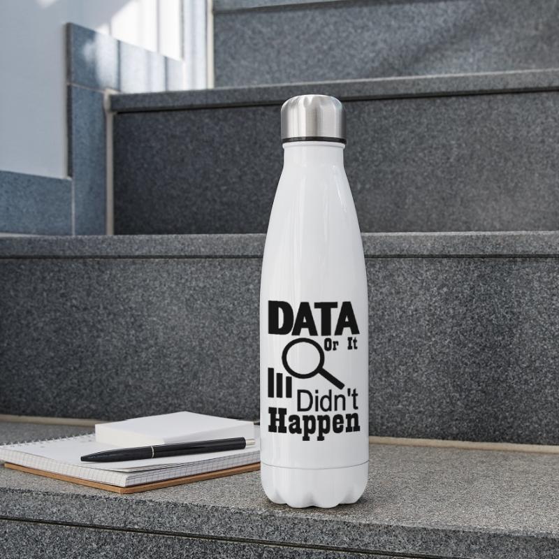 Daten oder es ist nicht passiert Isolierflasche