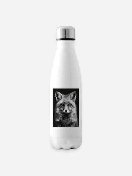 Fuchs - Isolierflasche - Weiß