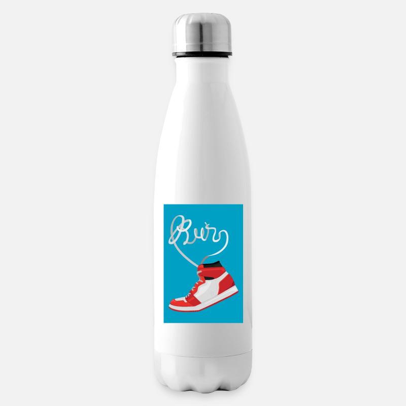 Run Run Run - Isolierflasche - Weiß
