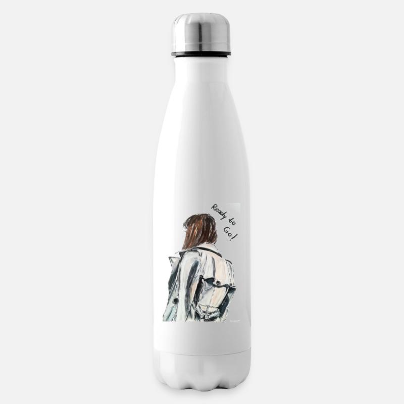 Ready to go - Isolierflasche - Weiß