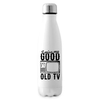 CTR TV - Insulated Water Bottle - white - Right
