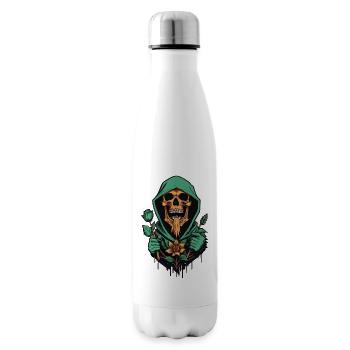 Death in the hood - Insulated Water Bottle - white - Right