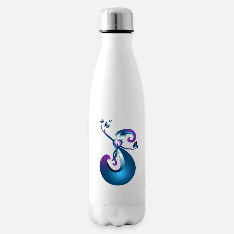Geben Empfangen - Isolierflasche - Weiß